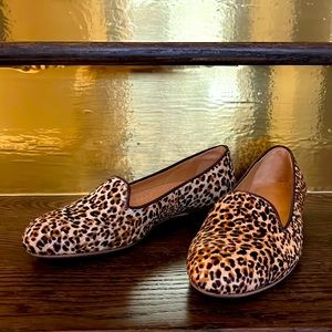 Leopard Print Women's Loafers